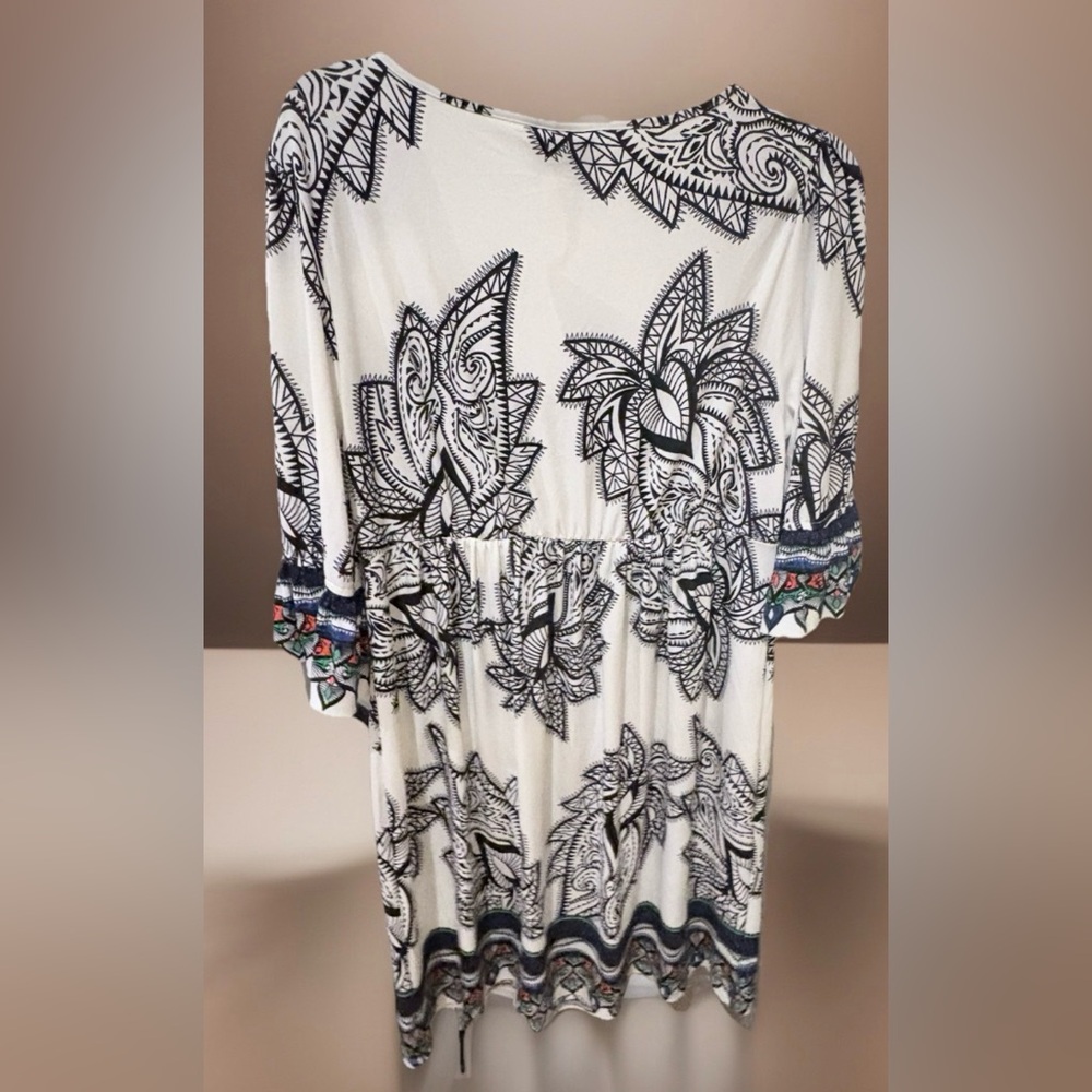 Boho Tunic Dress Size 10 Festival Romantic Summer‎ NWT - Picture 3 of 5